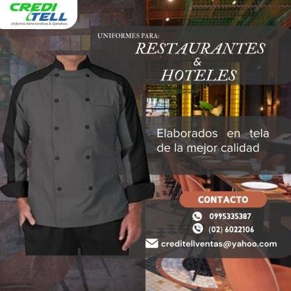 CHAQUETAS PARA RESTAURANTES AL POR MAYOR