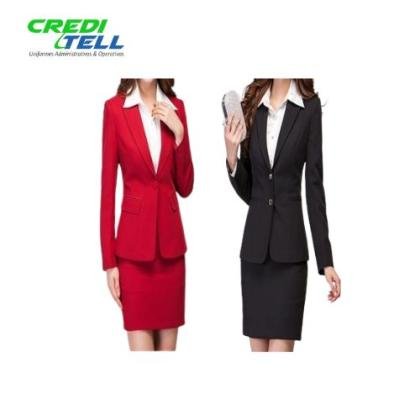 TERNO PARA DAMA: CHAQUETAS Y FALDAS PARA UNIFORMES