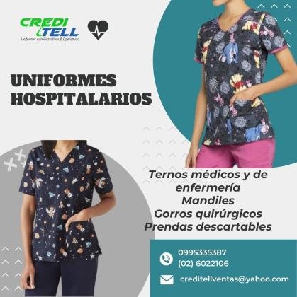 Blusas de hospitales con logo empresarial