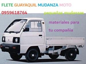 FLETE GUAYAQUIL MUDANZA MOTO 0959618764