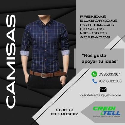 CAMISAS PARA UNIFORMES DE EMPRESAS