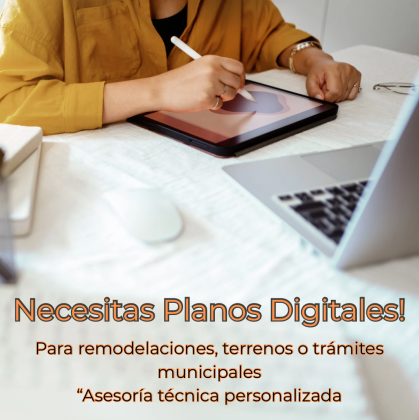 Planos Digitalización Remodelación Construcción Trámites Municipales