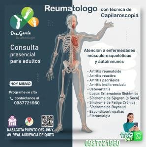 Consulta presencial de Reumatología para adultos
