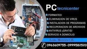 Servicio Técnico, Mantenimiento y Reparacíon de Pc/Laptops
