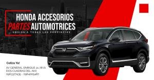 Venta de repuestos y accesorios honda.