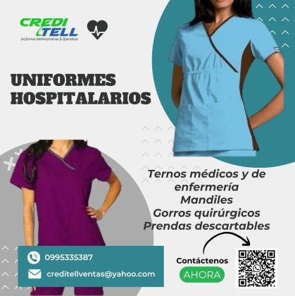 Blusas personalizadas para uniformes de hospital