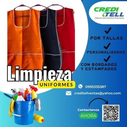 Delantales para uniformes de limpieza al por mayor