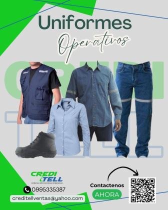 Uniformes operativos para hombre y mujer