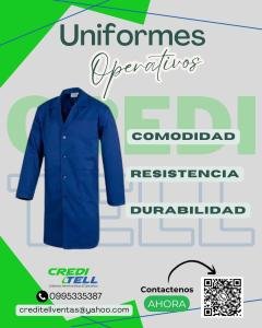 MANDILES DE TRABAJO EN TELA GABARDINA