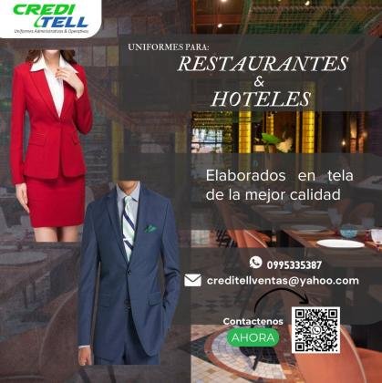UNIFORMES DE RESTAURANTES Y HOTELES