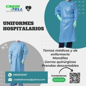 PRENDAS DESECHABLES PARA HOSPITALES Y CLINICAS