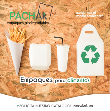 Empaques biodegradables y bolsas kraft
