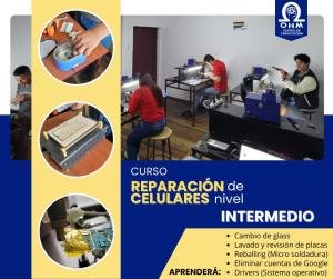 CURSO DE REPARACION DE CELULARES NIVEL INTERMEDIO