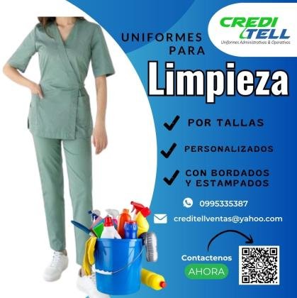 UNIFORMES DE LIMPIEZA VARIOS MODELOS