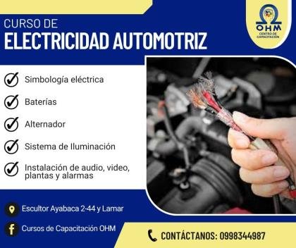 CURSO DE ELECTRICIDAD AUTOMOTRIZ