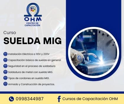 CURSO PRACTICO DE SUELDA MIG