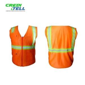 Chalecos de seguridad con cinta reflectiva