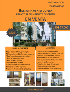 Departamento Duplex - cerca Supermaxi Plz Norte - Quito