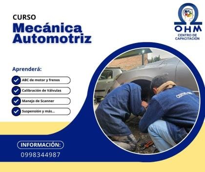 CURSO DE MECANICA AUTOMOTRIZ