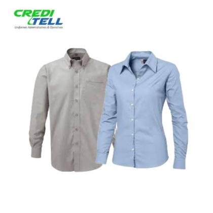 Camisas Oxford para uniformes operativos
