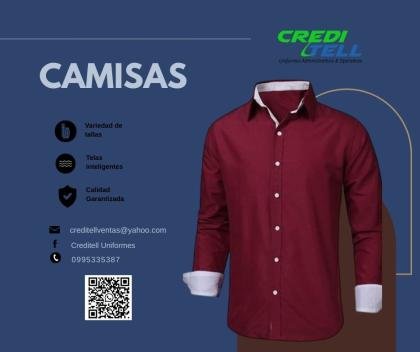 Camisas personalizadas para uniformes de oficina