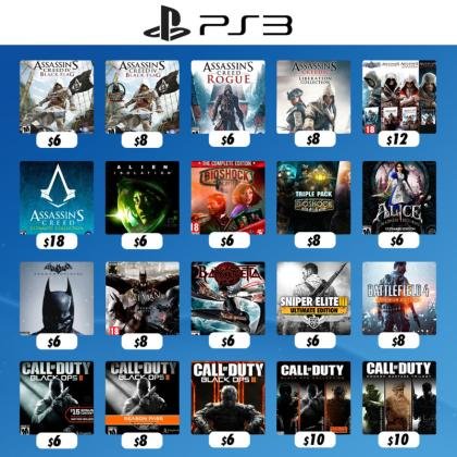 JUEGOS DIGITALES DE PLAYSTATION 3 PS3 100% ORIGINALES