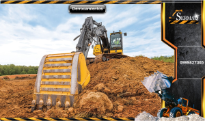 Alquiler de Excavadoras. Desbanques, Derrocamientos, Movimientos de tierra. Demolición.
