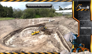 Excavación de reservorios, Desbanques, Movimientos de tierra, Demolción, Derrocamientos