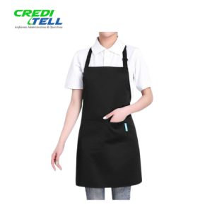 Delantales con pechera para uniformes de cocina